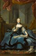 Portrait of Marie Adelaide of France Jjean-Marc nattier